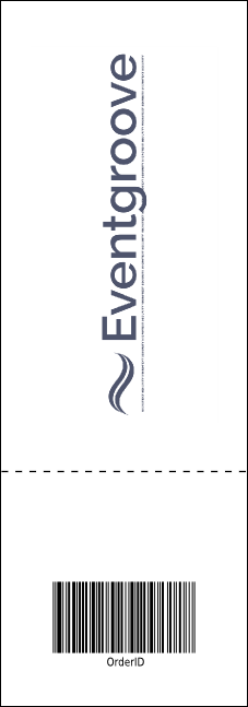 Leukemia Event Ticket Product Back