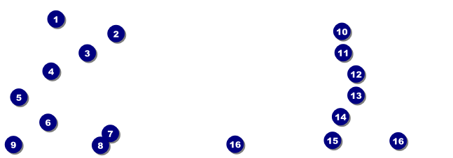 Atlantic City Raffle Ticket Front Field Markers