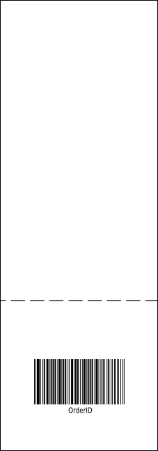Galaxy Hip Hop Yellow Event Ticket Product Back