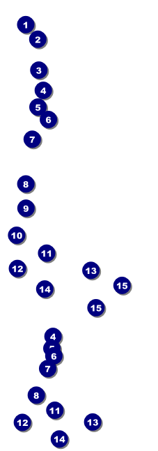 Fourth of July Freedom Blue Reserved Event Ticket Front Field Markers