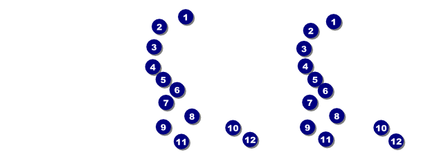 Triathlon Reserved Event Ticket Front Field Markers