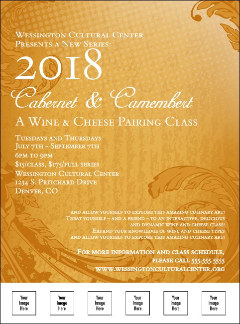 Year Classic Yellow Flyer Product Front