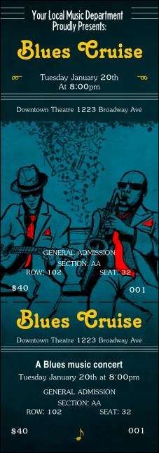 Blues Cruise Reserved Event Ticket Product Front