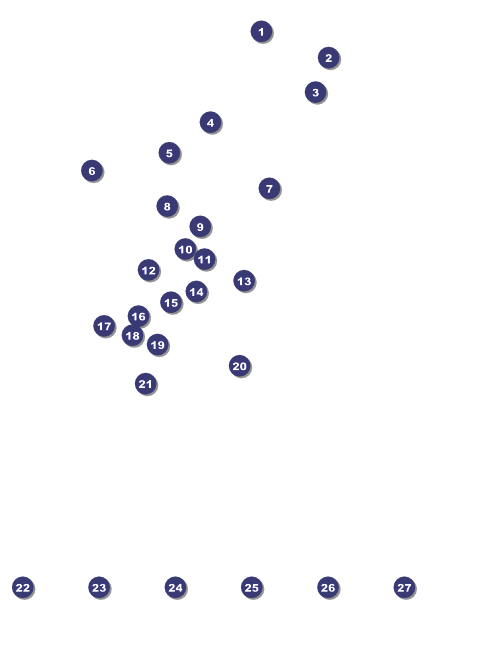 Florida Flyer Front Field Markers