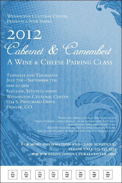 Year Classic Blue Poster Poster Product Front