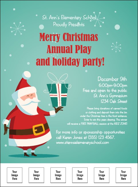 Green Gift Image Flyer Product Front