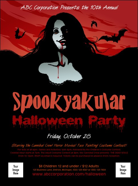 Sexy Vampire Flyer Product Front