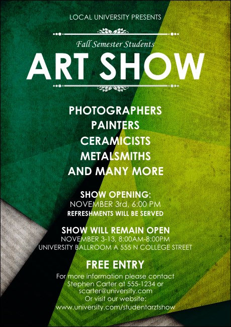 Abstract Postcard Mailer