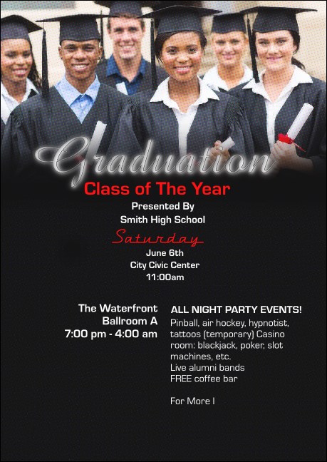 Graduation Postcard Mailer Product Front