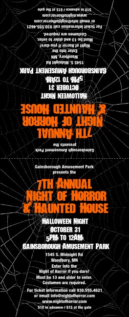 Spider Web Table Tent 001 Product Front