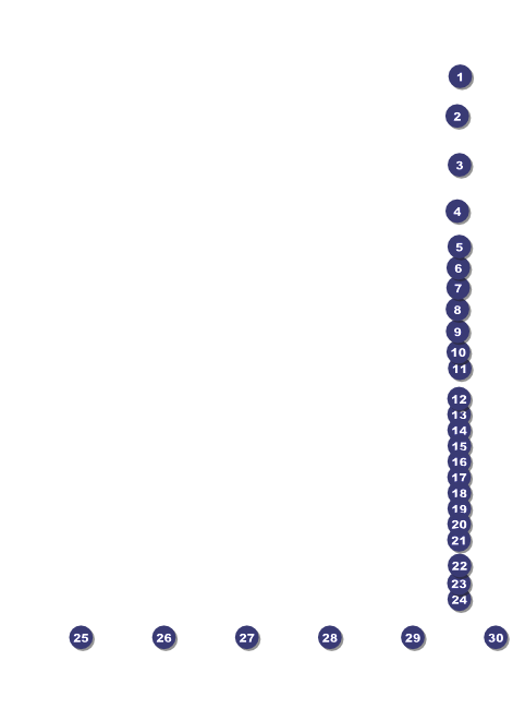 Stock Car Racing Flyer Front Field Markers
