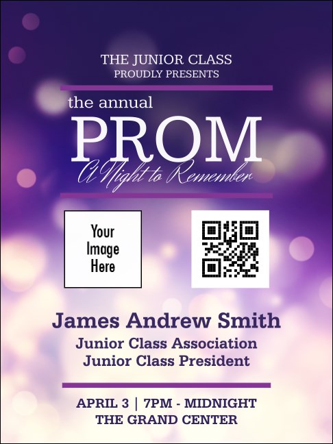 Abstract Lights Economy Event Badge