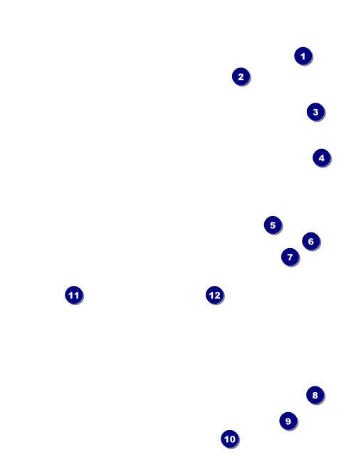 Football Red Economy Event Badge Front Field Markers