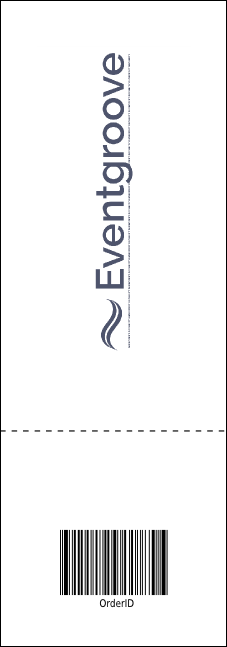 Earth Day Organic Event Ticket Product Back