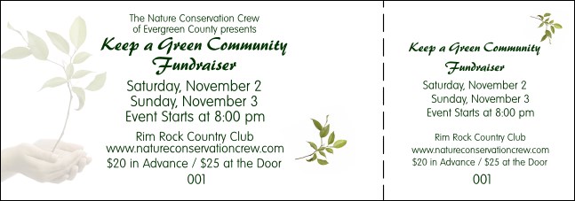 Sapling General Admission Ticket Product Front