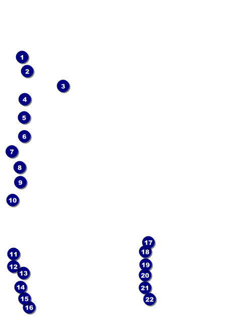 Crash Zone Invitation Front Field Markers