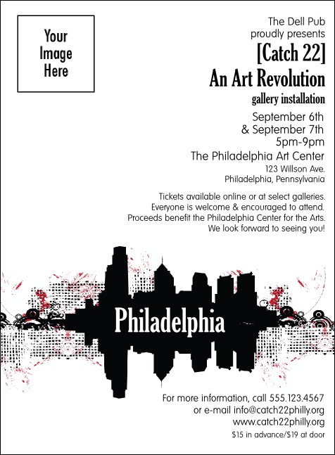 Philadelphia Invitation Product Front