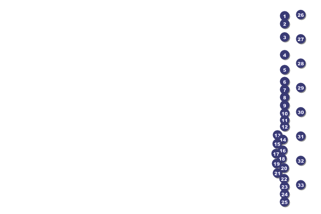 Red Ribbon Poster Front Field Markers