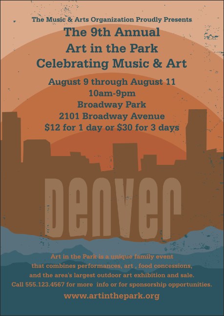 Denver Postcard Product Front