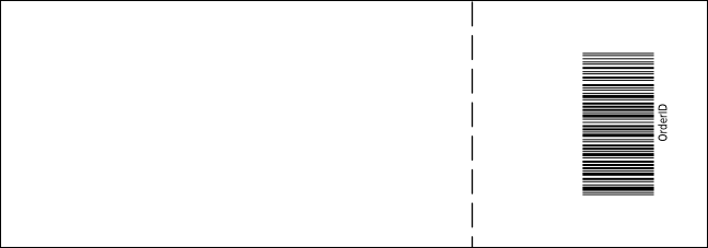 Bridal Fair Raffle Ticket Product Back