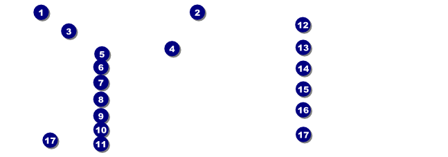 Vampire at Dusk Raffle Ticket Front Field Markers