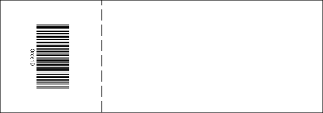 Christmas Reindeer Raffle Ticket 001 Product Back