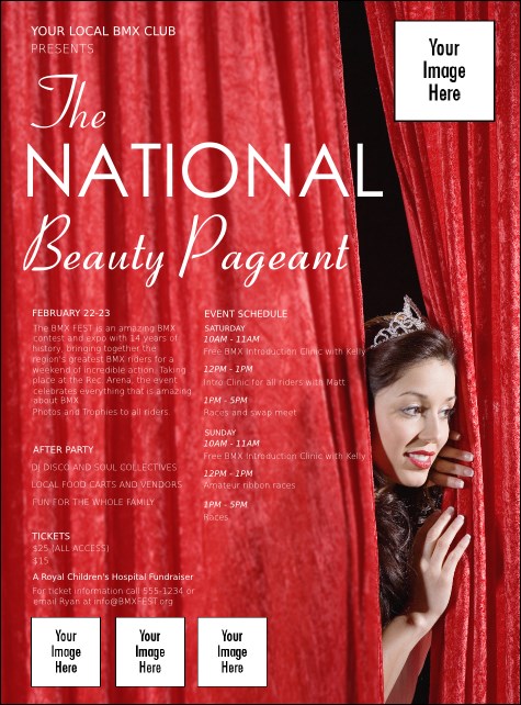Beauty Pageant - Sneak Peek Flyer Product Front