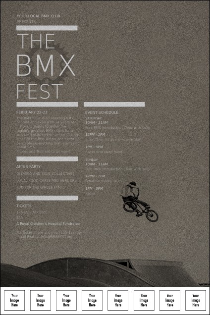BMX Logo Poster Product Front
