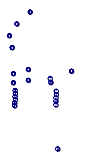 Crab Feed Poster Front Field Markers