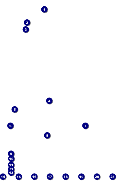 Pancake Stack Logo Poster Front Field Markers