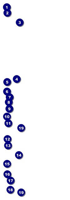 Robot Jack & Jill Event Ticket Front Field Markers