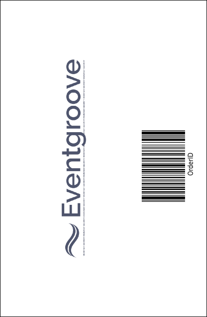 Car Racing Drink Ticket Product Back