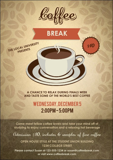 Coffee Postcard Product Front