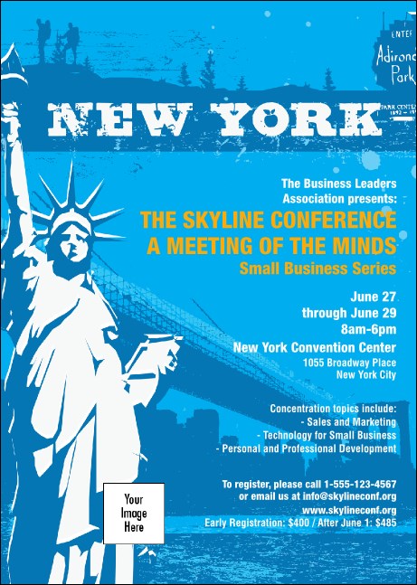 NewYork Club Flyer Product Front